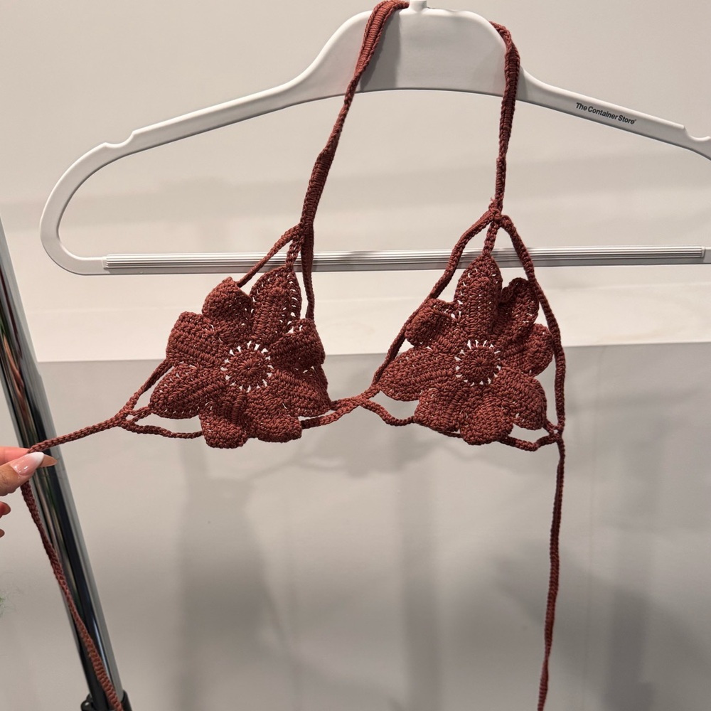 Dylan Crochet Bikini Top - Cult Gaia